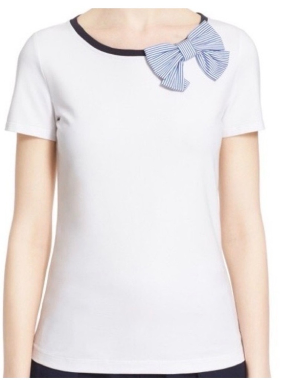 Kate Spade bow accent T-shirt